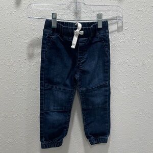 Kids Navy Blue Jogger Pants Carters